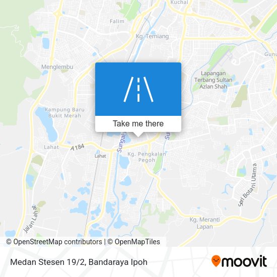 Peta Medan Stesen 19/2