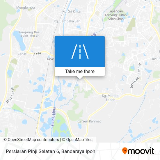 Peta Persiaran Pinji Selatan 6