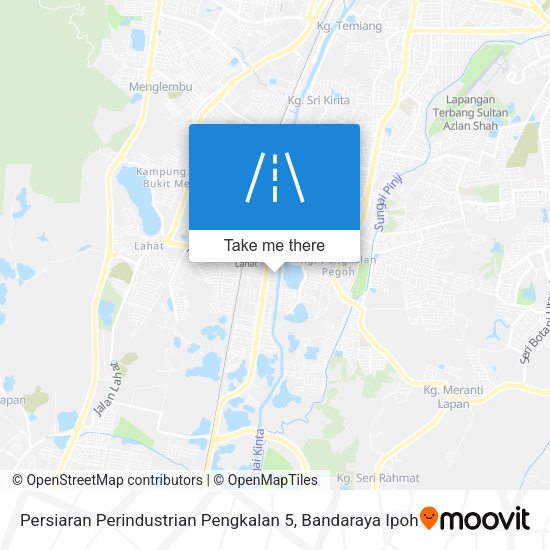 Peta Persiaran Perindustrian Pengkalan 5
