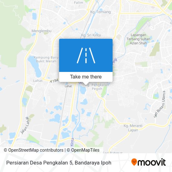 Peta Persiaran Desa Pengkalan 5