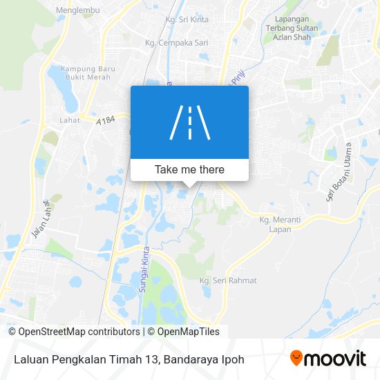 Peta Laluan Pengkalan Timah 13