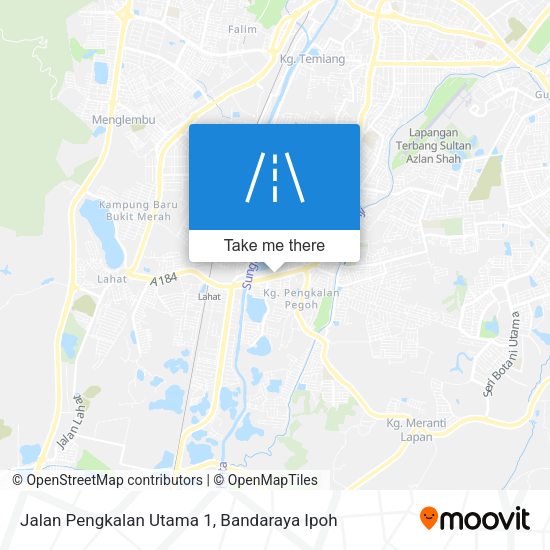 Peta Jalan Pengkalan Utama 1