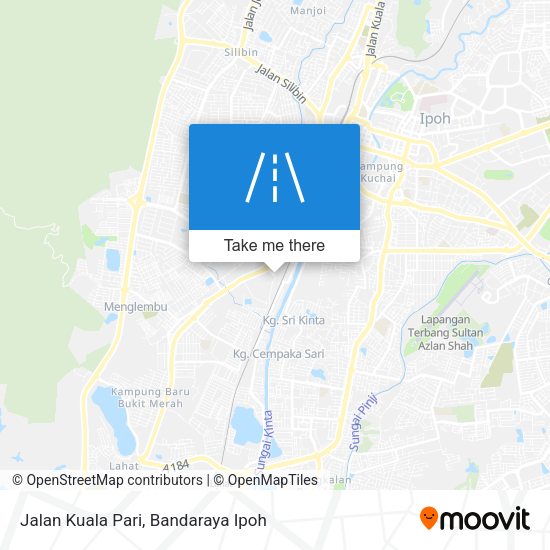 Jalan Kuala Pari map