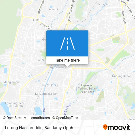 Lorong Nassaruddin map