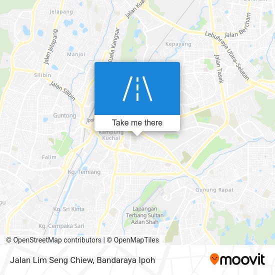 Peta Jalan Lim Seng Chiew
