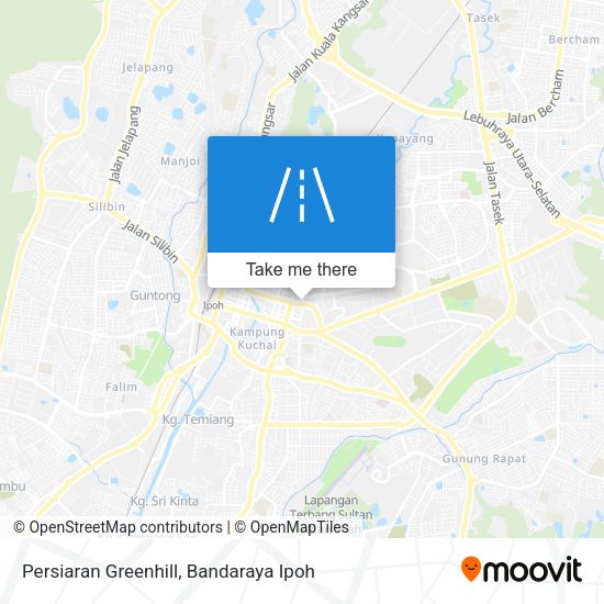 Peta Persiaran Greenhill