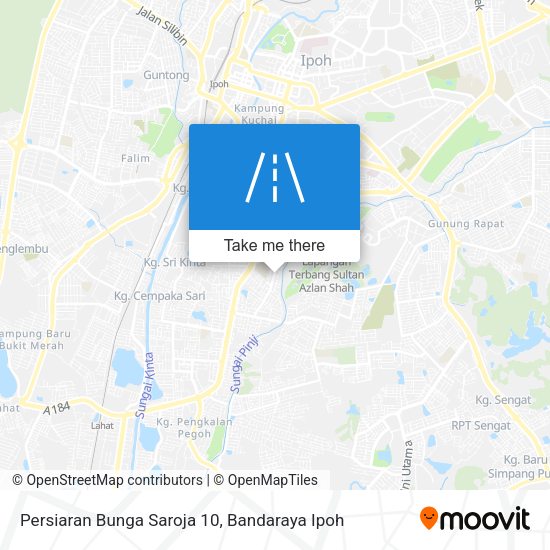 Peta Persiaran Bunga Saroja 10