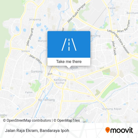 Jalan Raja Ekram map