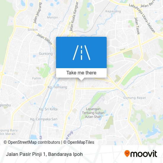 Jalan Pasir Pinji 1 map