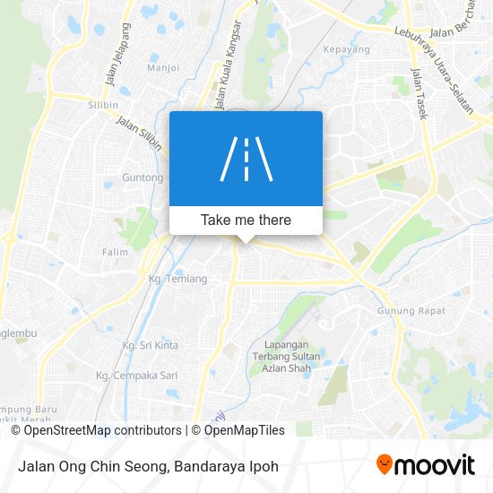 Jalan Ong Chin Seong map
