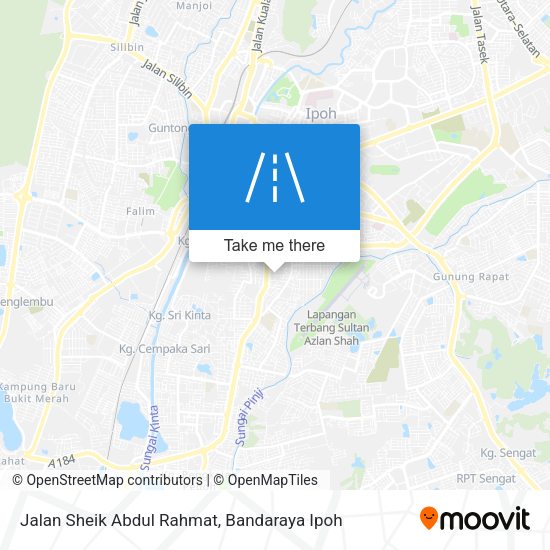 Jalan Sheik Abdul Rahmat map