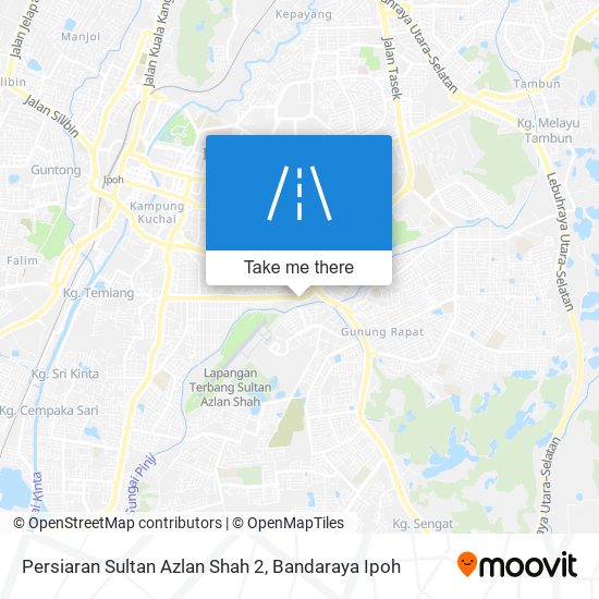 Peta Persiaran Sultan Azlan Shah 2