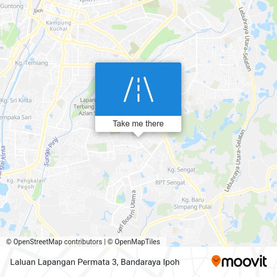 Peta Laluan Lapangan Permata 3