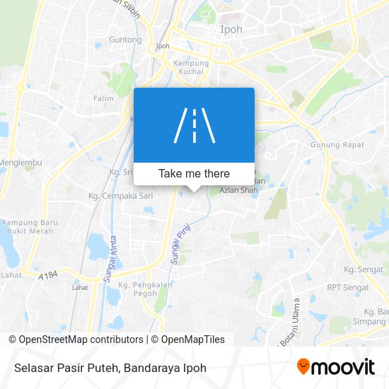 Selasar Pasir Puteh map