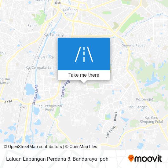 Laluan Lapangan Perdana 3 map