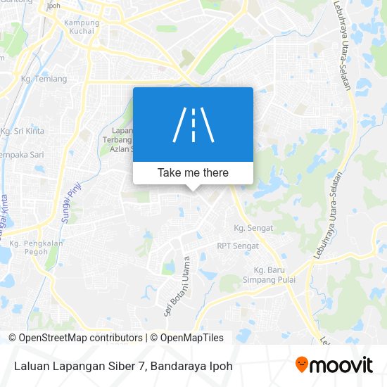 Laluan Lapangan Siber 7 map