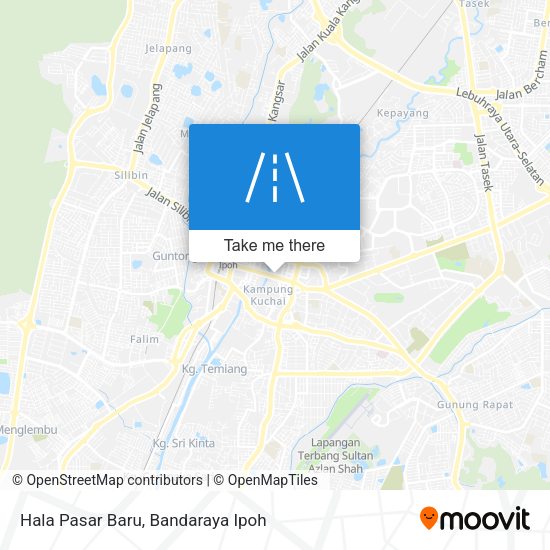 Hala Pasar Baru map