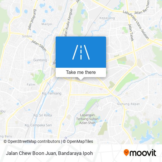 Jalan Chew Boon Juan map