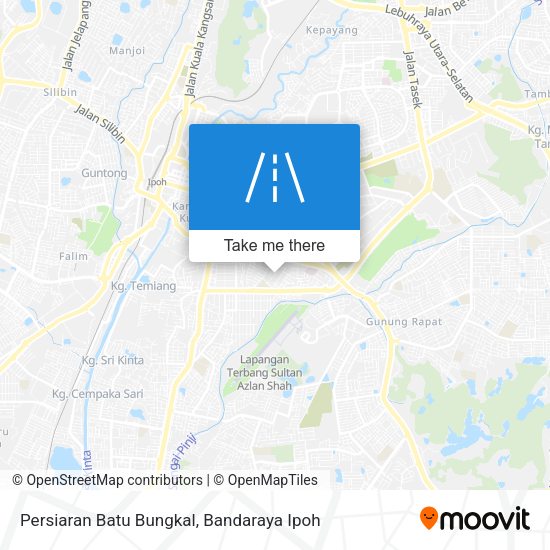 Peta Persiaran Batu Bungkal