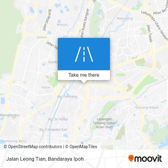 Peta Jalan Leong Tian