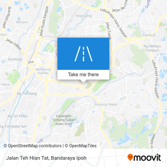 Peta Jalan Teh Hian Tat
