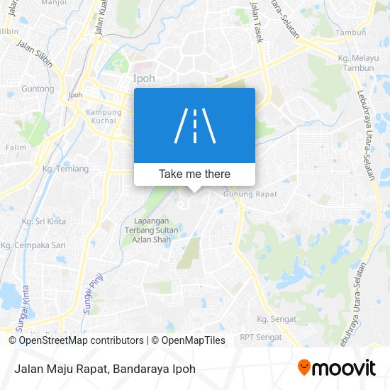Jalan Maju Rapat map
