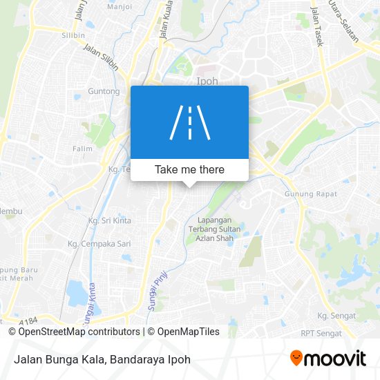Jalan Bunga Kala map