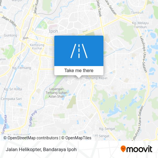 Peta Jalan Helikopter
