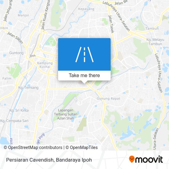 Peta Persiaran Cavendish