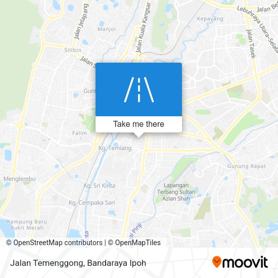 Peta Jalan Temenggong