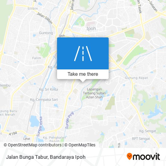 Peta Jalan Bunga Tabur