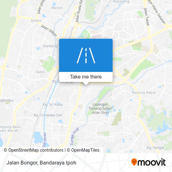 Peta Jalan Bongor