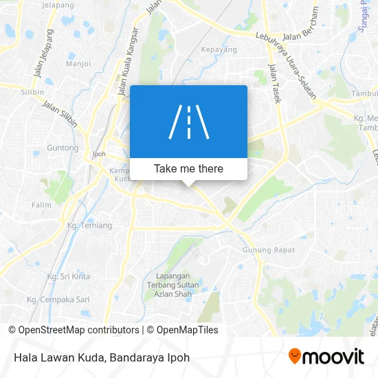 Peta Hala Lawan Kuda