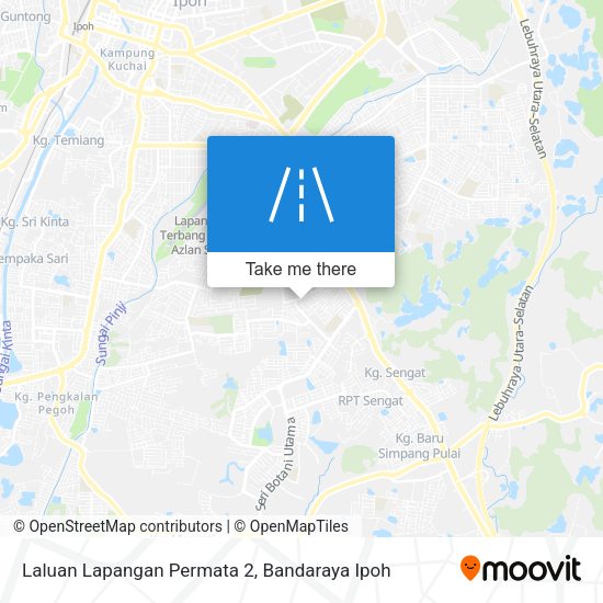Laluan Lapangan Permata 2 map