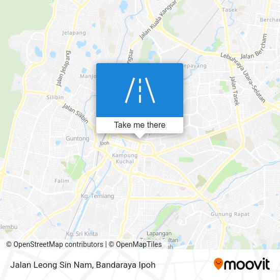 Peta Jalan Leong Sin Nam