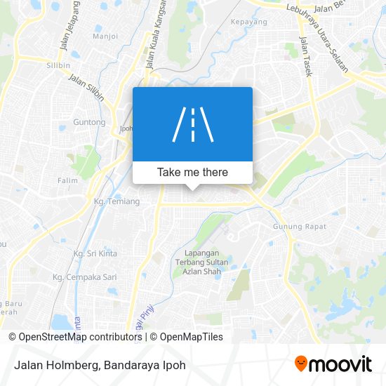 Jalan Holmberg map