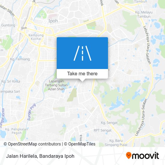 Jalan Harilela map