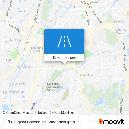 Peta Off Lengkok Cavendish