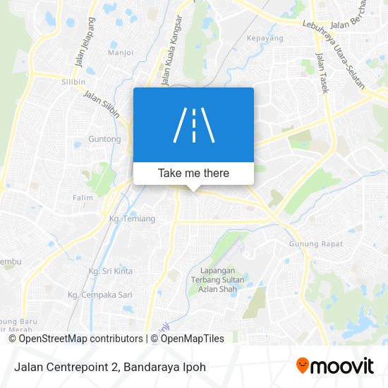 Jalan Centrepoint 2 map