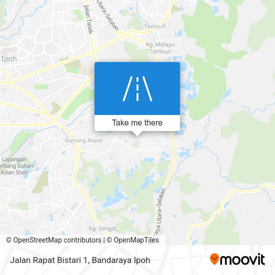 Jalan Rapat Bistari 1 map