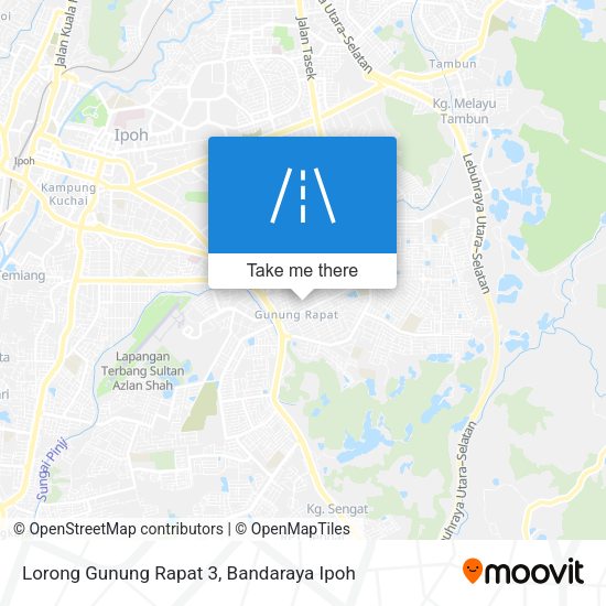 Lorong Gunung Rapat 3 map