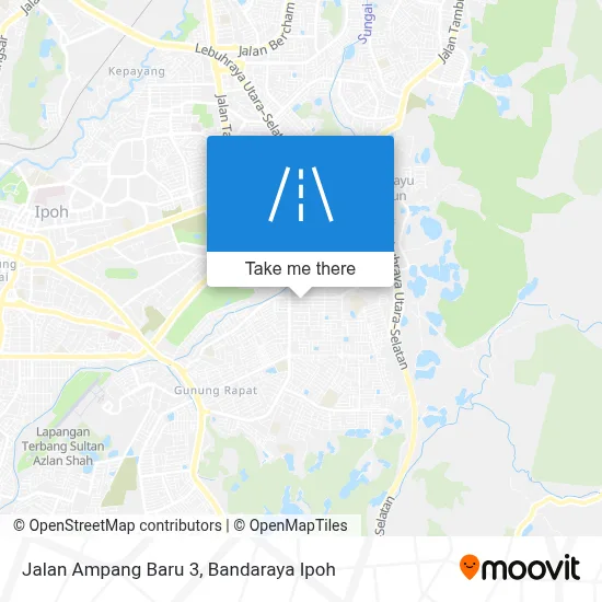 Jalan Ampang Baru 3 map
