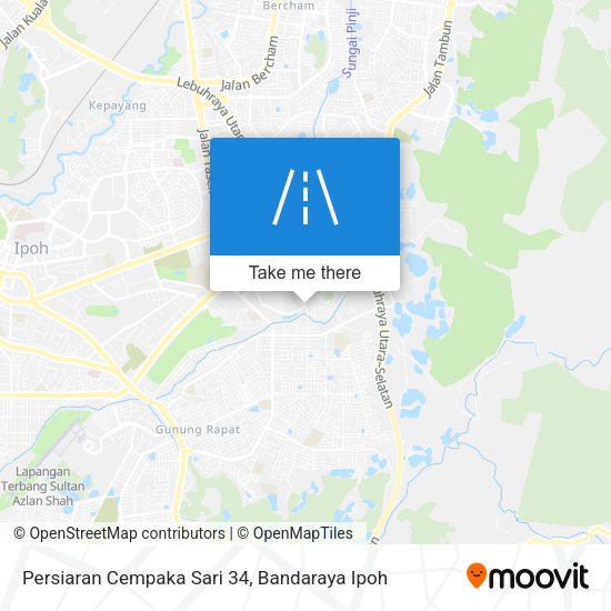 Peta Persiaran Cempaka Sari 34