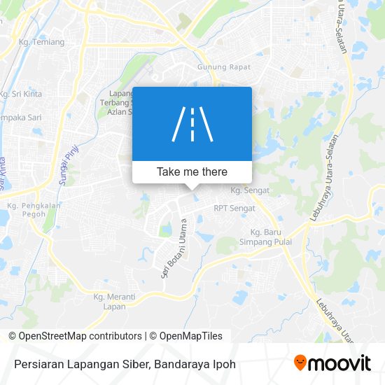 Persiaran Lapangan Siber map