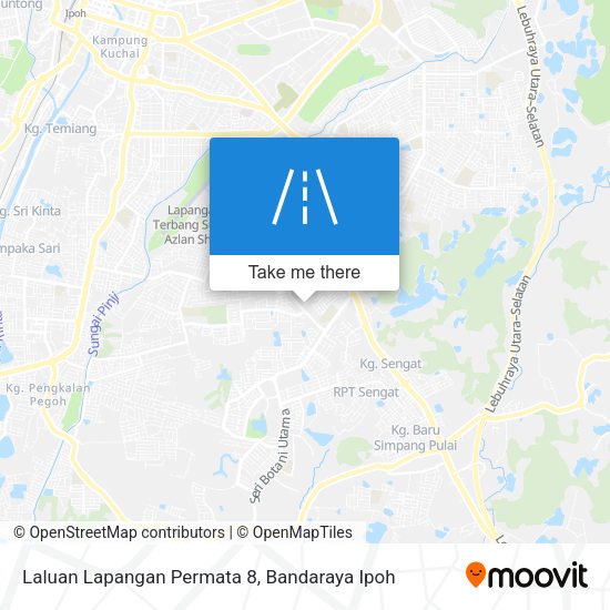 Peta Laluan Lapangan Permata 8