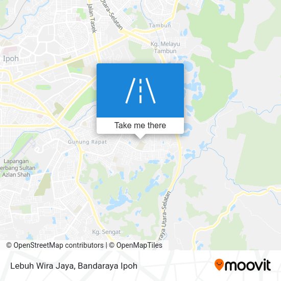 Lebuh Wira Jaya map