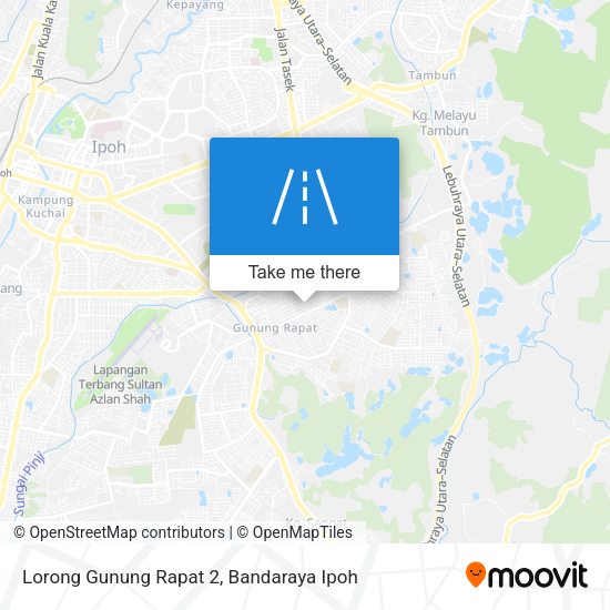 Lorong Gunung Rapat 2 map