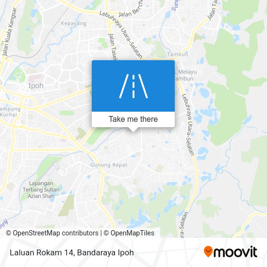 Laluan Rokam 14 map
