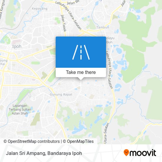 Peta Jalan Sri Ampang