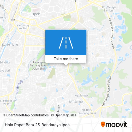 Peta Hala Rapat Baru 25